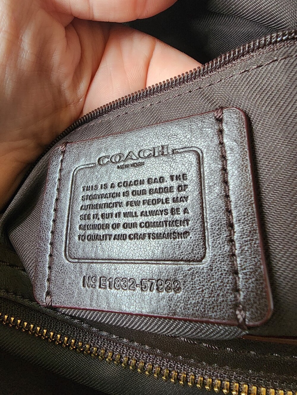 Coach Edie 31 & Matching Wallet, EUC, 2018/2019, $523 Mixed Retail - Picture 12 of 16